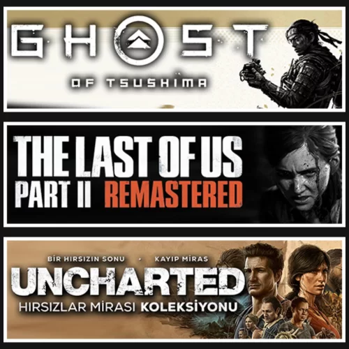  Ghost Of Tsushima +The Last Of Us 2 +Uncharted